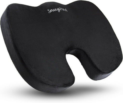 Upgraded Memory Foam Seat Cushion, for Sciatica, Back, Hip, and Tailbone Pain