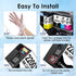 DOUBLE D PGI-2200XL Ink Cartridges Compatible Replacement for Canon PGI-2200, 4 Pack (1BK, 1C, 1M, 1Y)