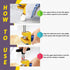 Canitu 2 in 1 Manual Tile Glass Cutter Tool Kit with 3-15 mm Tungsten Steel Blades for DIY Cutting