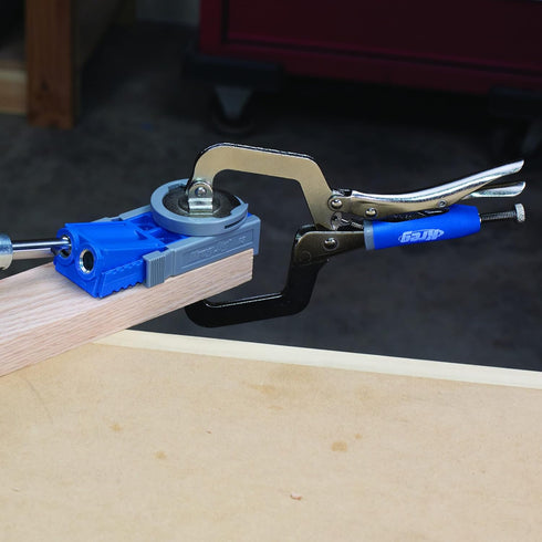 Kreg KHC-MICRO Face Clamp - 2 Inch, Pocket Hole Clamp, Workshop Accessories for Home Improvement