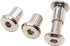 binifiMux 10-Set M8x16mm Countersunk Rivet Hex Socket Cap Bolts and Hex Head Barrel Nuts for Furnitures Cribs Chairs