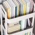 Cyrank 2-Tier 2 Utility Rolling Cart, Layers Rolling Cart Storage