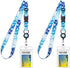 MNGARISTA Retractable Cruise Lanyard for Ship Cards, Waterproof ID Holder Lanyards, 2 Pack, Sea Star