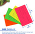 75 Count 3" 5" (596) BAZIC X Ruled Fluorescent Colored Index Card