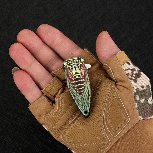 Small Pocket Knife, EDC Knife with Stainless Steel Small Folding Knife by HENWAFX