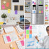 Lined Sticky Notes, 4x6, 8 Pads, Large Sticky Notes with Lines, 8 Bright Colours, Perfect for Office Home School Desk
