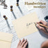 5x7 A7 100 Pack Goefun Cream Blank Flat Note Cards and Envelopes (NOT FOLDED), Flat Cream Cardstock and Envelopes Self