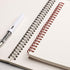 EMSHOI Lined Journal Spiral Notebook, 5.7" x 8.22", 4 Pack, 640 Pages, 100gsm Thick Paper, A5 Small Notebooks