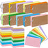 Beieverluck 2000 PCS Index Cards 3x5 Inches Colored Flash Cards with Ring Lined