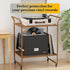 DocSafe Fireproof Vinyl Record Storage Box with Lock, Large Organizer for 150+ Single Records