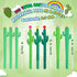 Handepo 100 Pieces Cactus Pens, Cactus Shaped Rollerball Pens, Cute Writing Pens for School Home Office Supplies