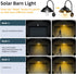 3 Solar Barn Light, Solar Wall Sconce Light Outdoor with Lighting Modes & Motion Sensor, Waterproof Farmhouse Light