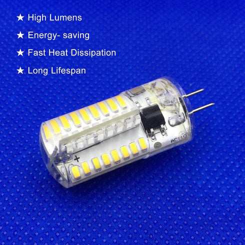 G4 120V Bulb G4 Bulbs 110V 12V) 3W 20W 30W T3 Bulb) Bulb Lights,10-Pack LED Bi-Pin Base AC ( Do Not Use in Low Voltage