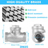1" Stainless Steel Check Valve, NPT Threaded Horizontal Check Valve Check valve to prevent backflow, check valve for water, oil and air, also available with compressor DN25