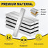 MIKEDE 9 Pcs Waterproof Strong Neodymium Bar Magnets, Rare Earth Heavy Duty for Tool Room