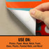 Gorilla Permanent Adhesive Dots, Double-Sided Clear, 0.5" Diameter, 150 Pieces, Pack of 3