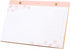 russell+hazel Riveted Paper Bloc Notepad, Blush with Gold Accents, Office Supplies, 10" x 7", 80 Sheets