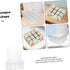 Neat Desktop Business Card Holder - Plastic Display Rack for Organizing Cards