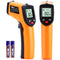 Digital Infrared Thermometer Tool Gun with Adjustable Emissivity Non-Contact Laser Temperature Gun for Cooking