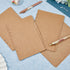 SUPERFINDINGS 20 Sheets A5 Kraft Paper Binder Dividers, 5-Tab/6-Hole Cover Ring Binder