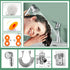 Chirsbaber 7 (6.5ft Set) Sink Faucet Hose Sprayer Attachment handheld Sink Sprayer with ON/Off & Adapters Extension