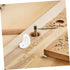 1set Lurrose Plastic Corner Connectors Shaped Brackets for Reinforcing Cabinets Chairs and Tv Stands for Use Includes