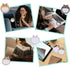 Cobee Cute Cat Sticky Notes, 5 Pack Kawaii Animal Self-Stick Notes, Cartoon Cat Memo Pads, Cute Shapes for Students