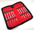 Set of 10 Stainless Steel Precision Micro Probe Set Combo, 5.5 inch-6 inch Overall Length