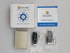 DieseRC AC 110V 120V 220V 240V Wireless Remote Control Switch: 433Mhz RF 10A 2CH Relay Receiver with 2 Transmitters