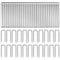 Fibraze 80 PCS Plantation Shutter Repair Kit Plantation Shutter Pins Parts Silver Missing