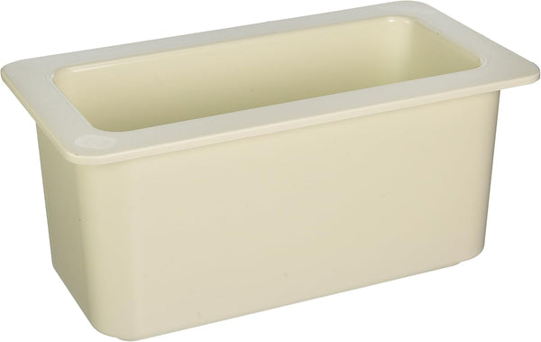 Cambro 36CF148 ColdFest White Cold Food Pan, 6" H, 1/3 Size