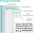 A6 Rnivvi Budget Binder with Zipper Envelopes, Money Saving Binder Cash Envelopes for Budgeting, PU Leather Planner