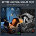 Hardwired,1 Pack Dim Book Lights for Reading at Night,USB Goose Reading Lights for Books in Bed Headboard,LED Night