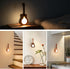 WangMoxi Wooden Guitar Motion Sensor Light Indoor,Peel and Stick Wall Sconces Battery Operated,Magnetic Lights