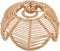 Leefasy Imitation Rattan Lamp Shade Pendant Light Cover Decorative Floor Lamp Cover Woven