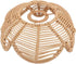 Leefasy Imitation Rattan Lamp Shade Pendant Light Cover Decorative Floor Lamp Cover Woven