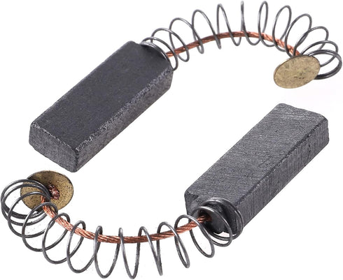 10 Pcs Carbon Brushes with wire leads and brush springs attached 28 mm x 10 mm x 6 mm for Generic Electric Motor