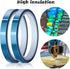 Outus 6 Rolls High Temperature Tape, Heat Resistant Vinyl Press Tape for Sublimation and 3D Printing