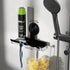 2 Pack, DELITON Suction Cup Razor Holder Removable Shower Hooks for Inside Bathroom, Powerful Suction Cup Hooks