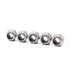 BinifiMux 40Pcs M4 x 0.7mm Stainless Steel Self-Lock Nylon Inserted Locking Nuts for 3D Printer & Furniture