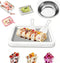 EL EastLane Ice Cream Roller Maker Kit with a Bear Bowl and 2 Scrapers,