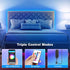 Bluetooth RGBWW LED Lights for 32 Inch TV, RGB+Tunable White 3000K-6500K, App Control, Music Sync Indoor USB LED