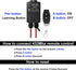 Feloako 110V/120V 100-240V 30A Door-328ft Waterproof Remote Control Switch, AC Relay Wireless Remote Switch Kit