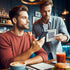 Touchless Menu - QR Code and Tag - View Menus Online - Two-Sided Menu Tap Card - Perfect for Storefront Window, Table