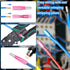 smseace 230PCS Heat Shrink Bullet Connectors Assortment Kit, Waterproof Female & Male Bullet Butt Connectors