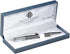 Pen with Celtic Trinity Knot Etched Design in Black and Silver