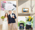 60 Packs 5 7 Silunkia Black Photo Frame Cards and Envelopes for x Picture, Paper Picture Frames with Self Seal