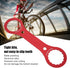 Bottom Bracket Wrench, BB Wrench Tool for 44mm 46mm 16 24 Notch BB Installation Remover (Red)