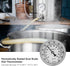 Dial Thermometer, Stainless Steel Thermometer for Home Brewing, 1/2 NPT Kettle Thermometer with Lock Nut & O-Ring