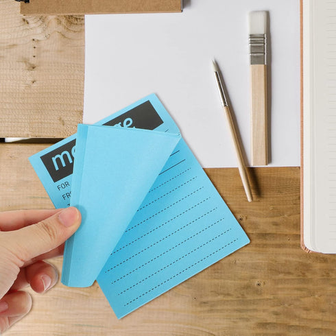 SEWACC Sticky Phone Message Pad - 9 Books Adhesive Message Notepads for Work Call Office Supplies